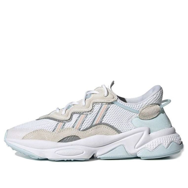 (WMNS) adidas originals Ozweego Sports Casual Shoes 'Light Cream White' FY3238 - 1