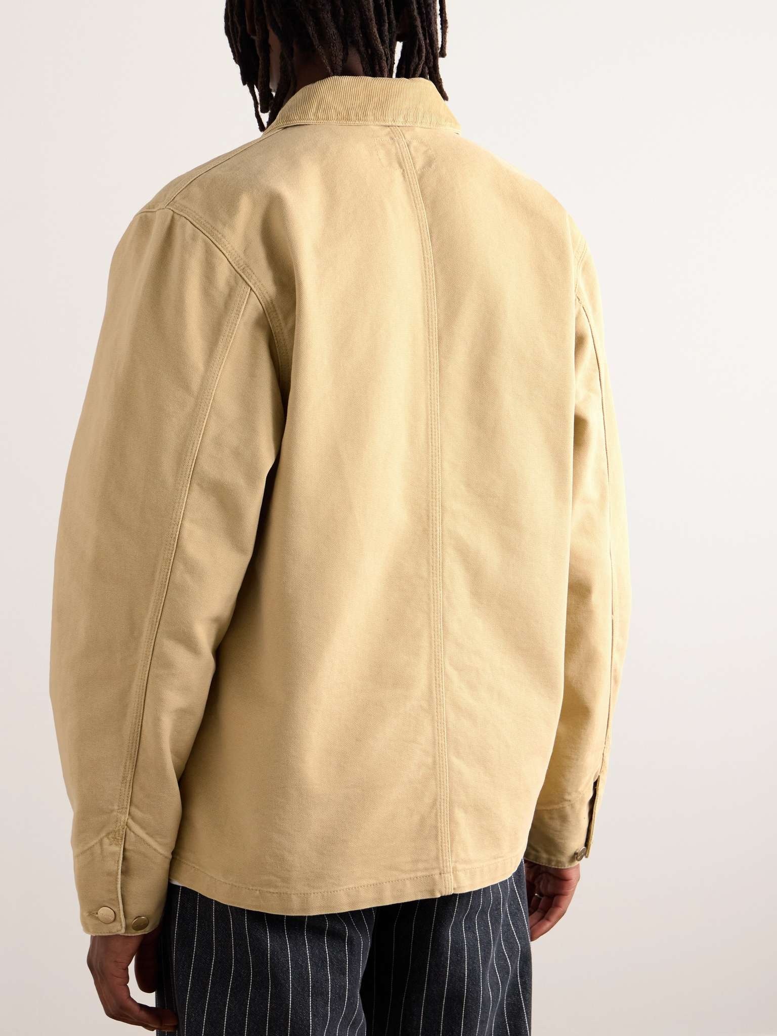 Michigan Corduroy-Trimmed Organic Cotton-Canvas Chore Jacket - 4
