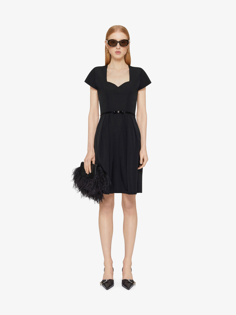 Givenchy DRESS IN TAFFETAS WITH 4G BOW DÉTAIL outlook