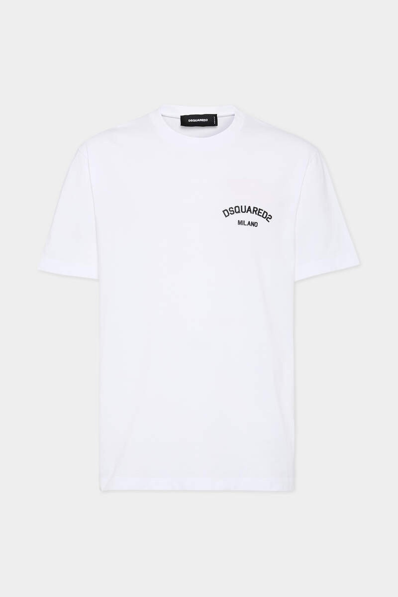 REGULAR FIT DSQUARED2 MILANO T-SHIRT 1