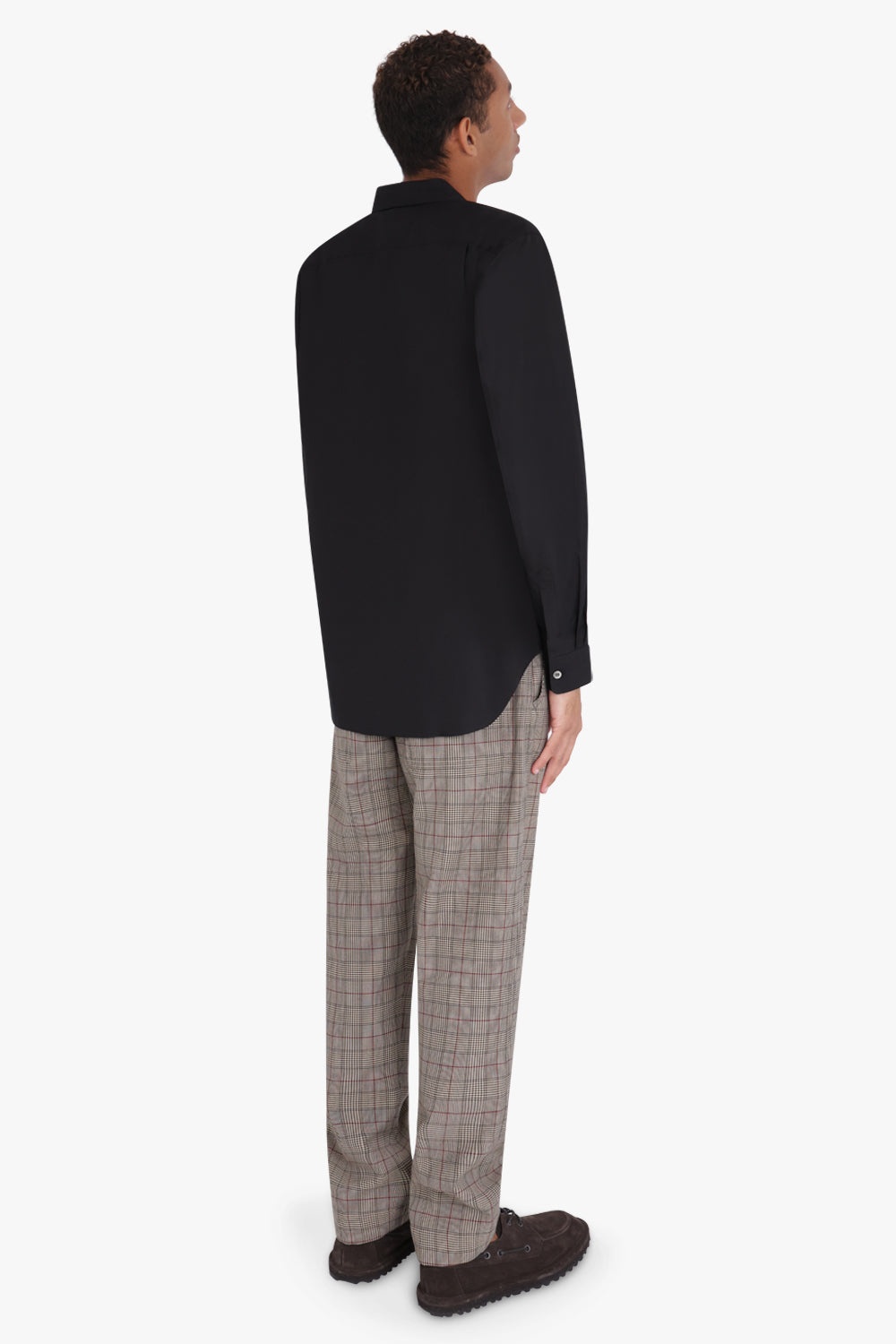 COTTON BROAD SHIRT | BLACK - 4