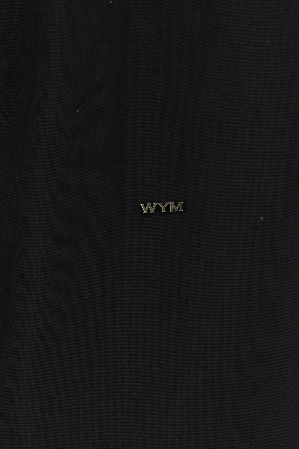 Black nylon windbreaker - 3