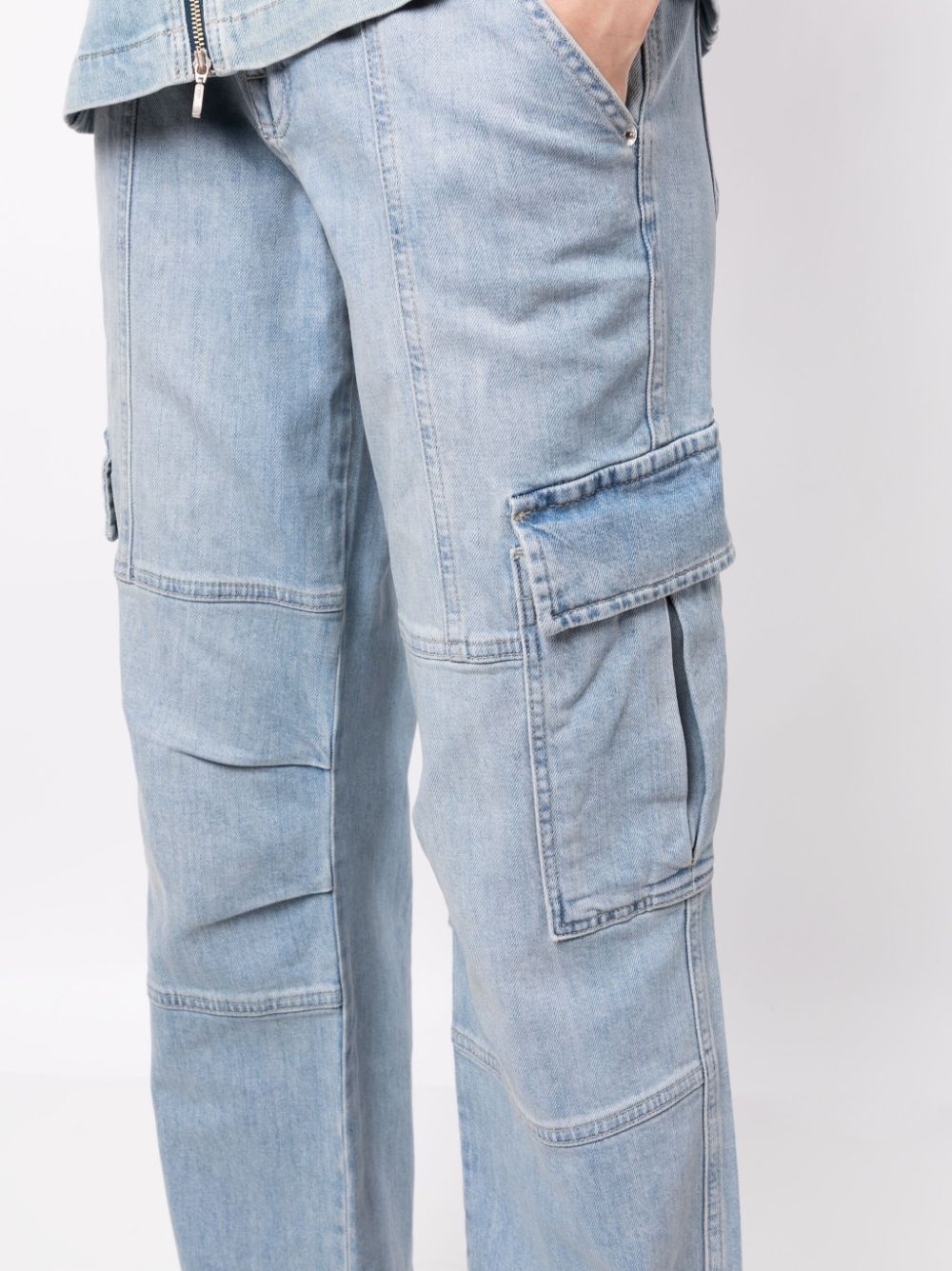 high-rise straight-leg jeans - 5