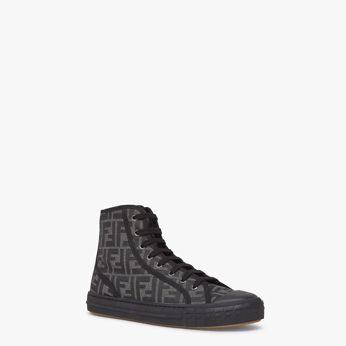 Black canvas high-tops - 2
