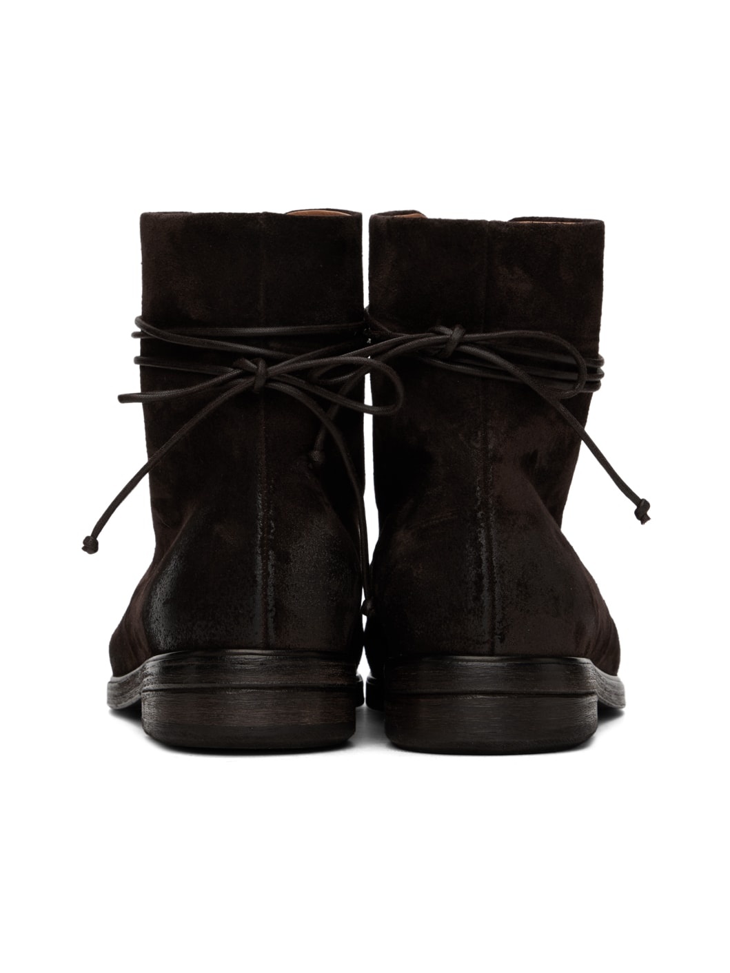 Brown Zucca Media Lace-Up Ankle Boots - 2