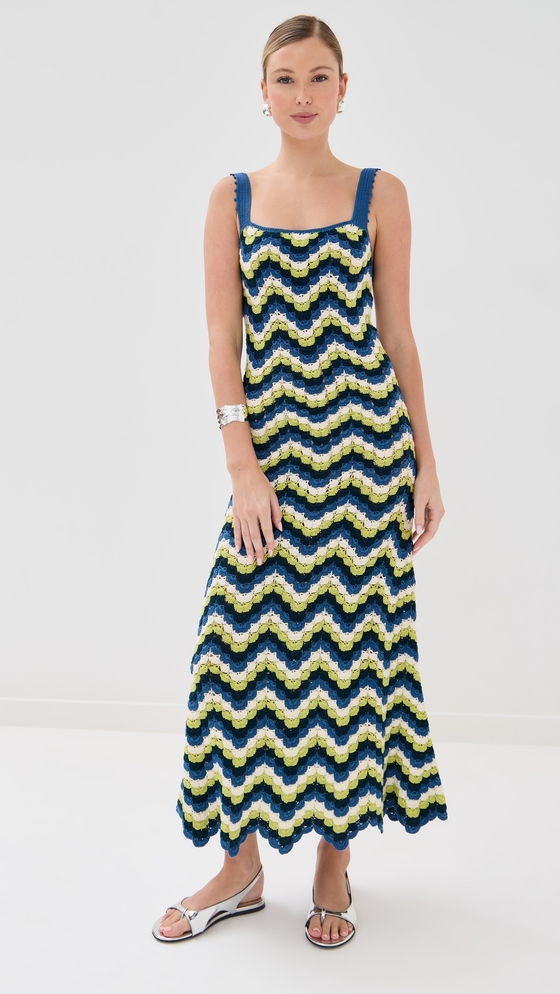 Marea Crochet Maxi Dress - 6