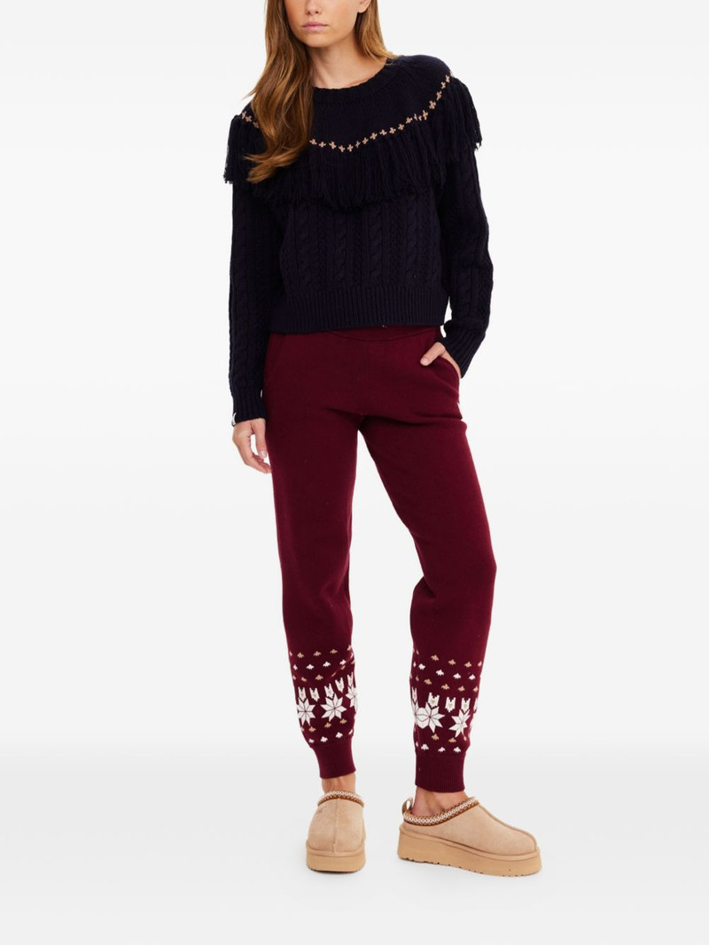 THE UPSIDE Clara tassle embroidered sweater outlook