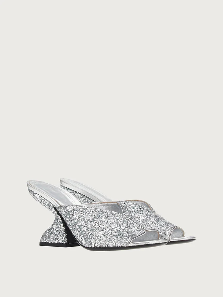F-HEEL SANDAL - 2