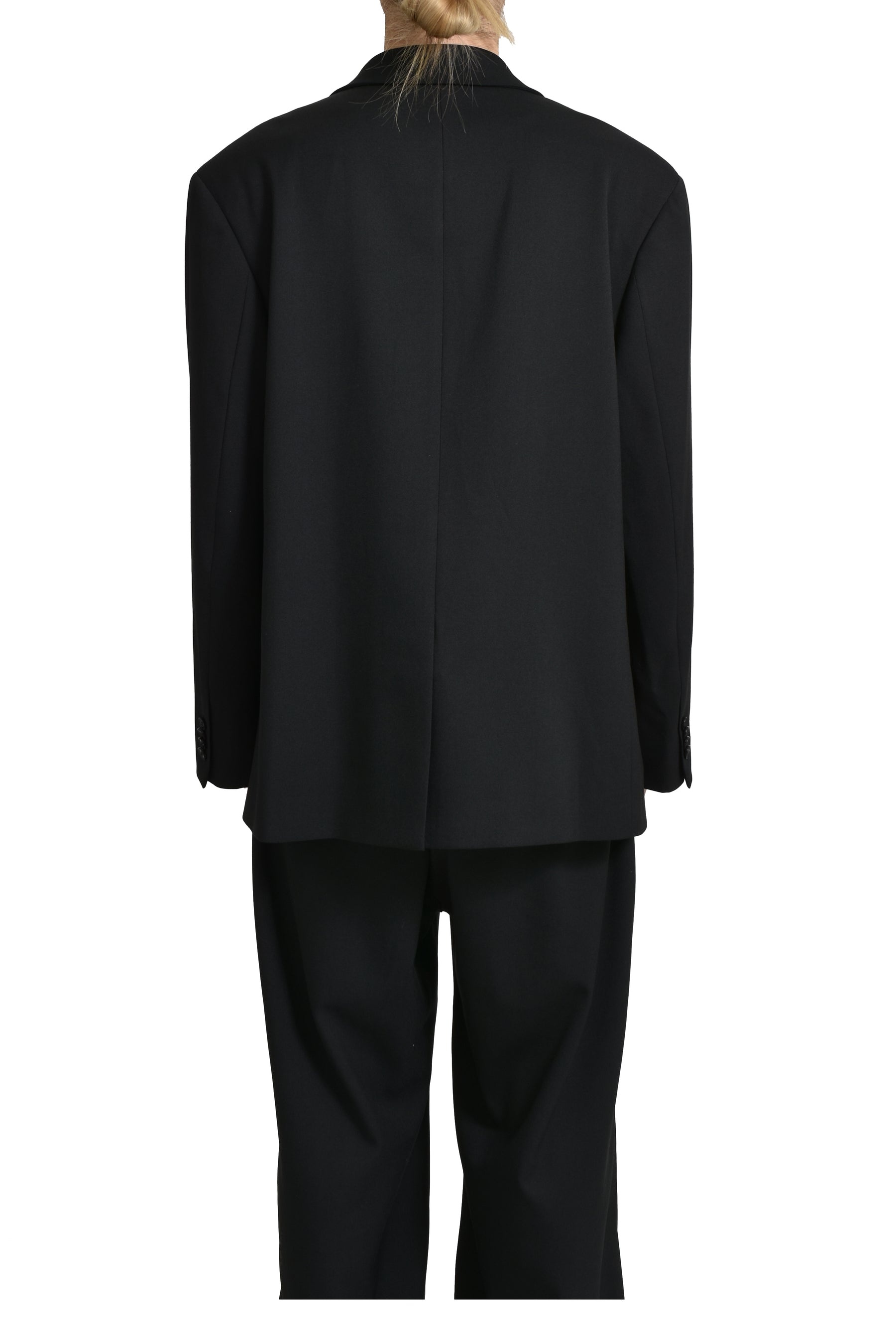 DOUBLE BREASTED BLAZER BLACK / BLK - 2
