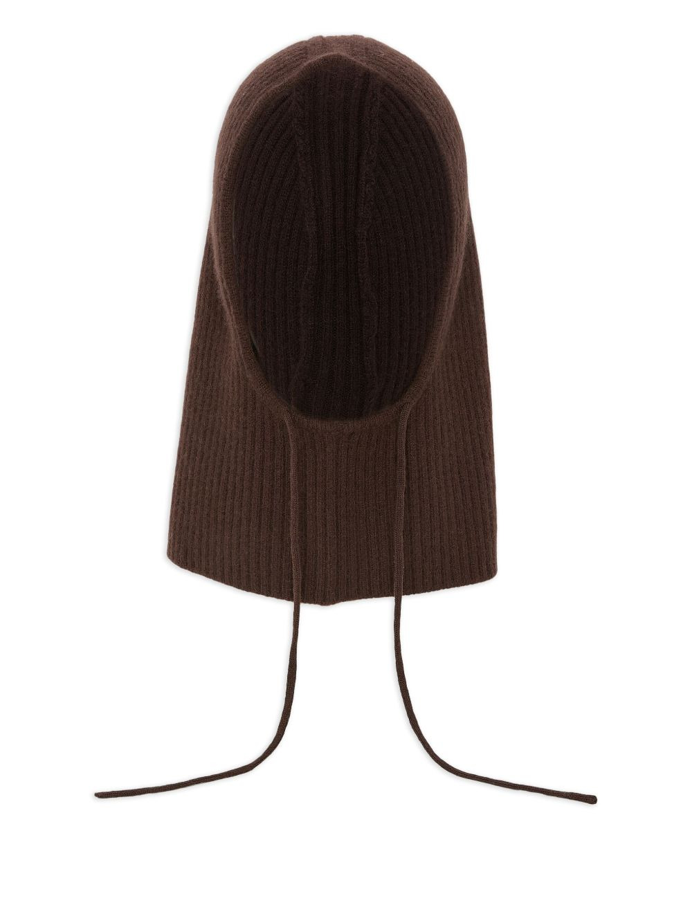 ribbed cashmere balaclava - 1