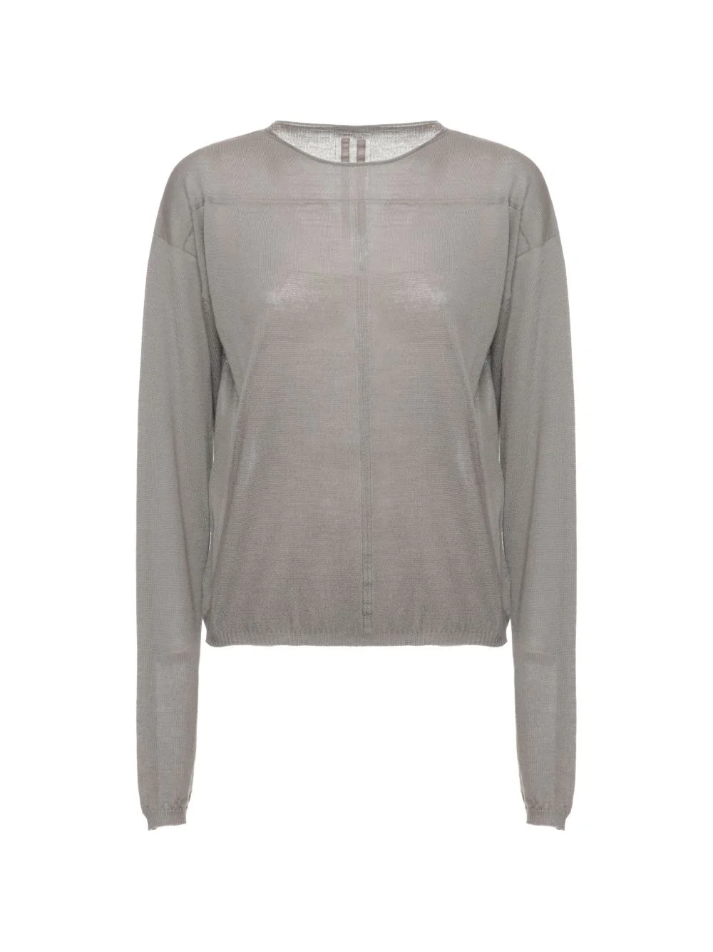 sheer-knit lightweight sweatshirt - 1