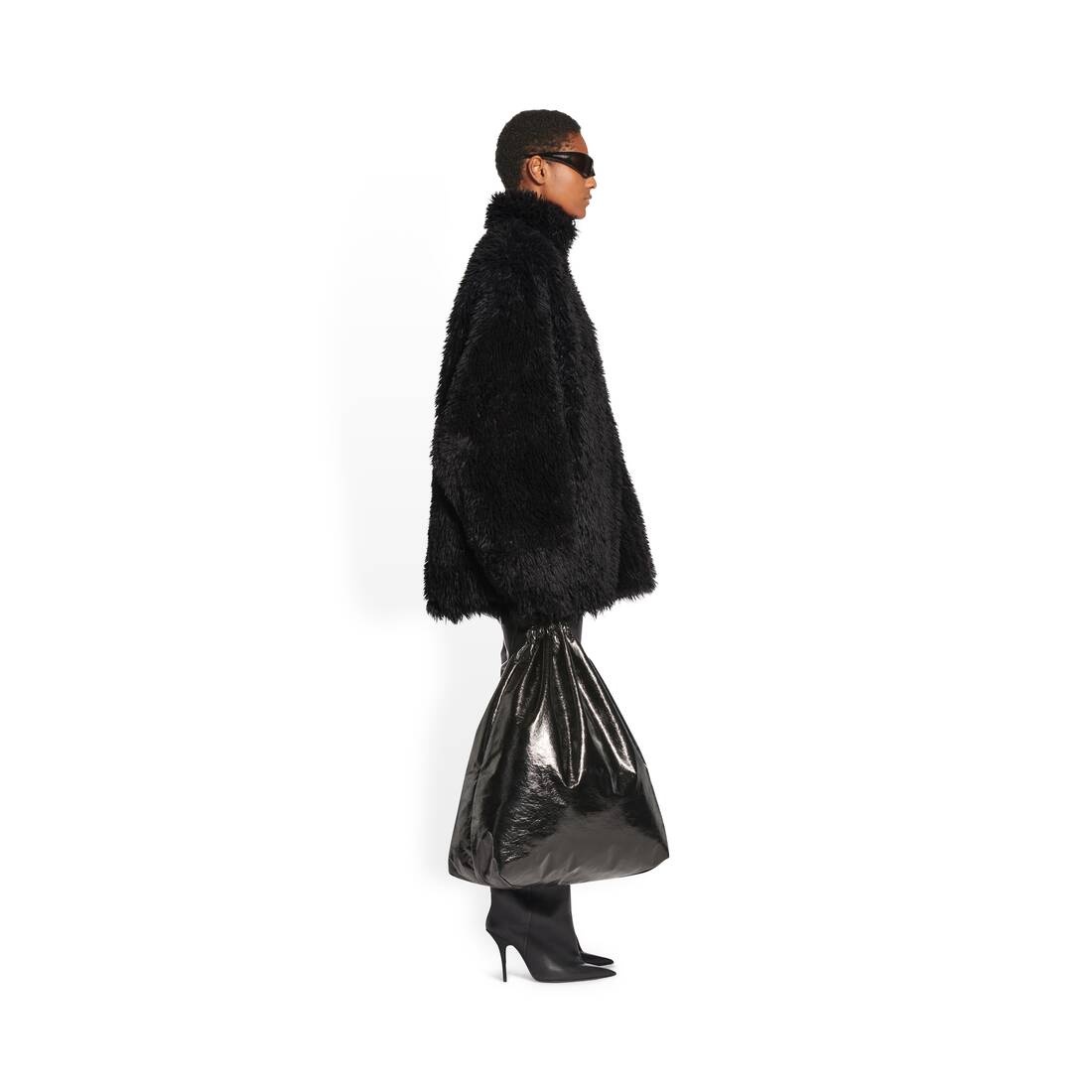 Women's Zip-up Jacket in Black - 3