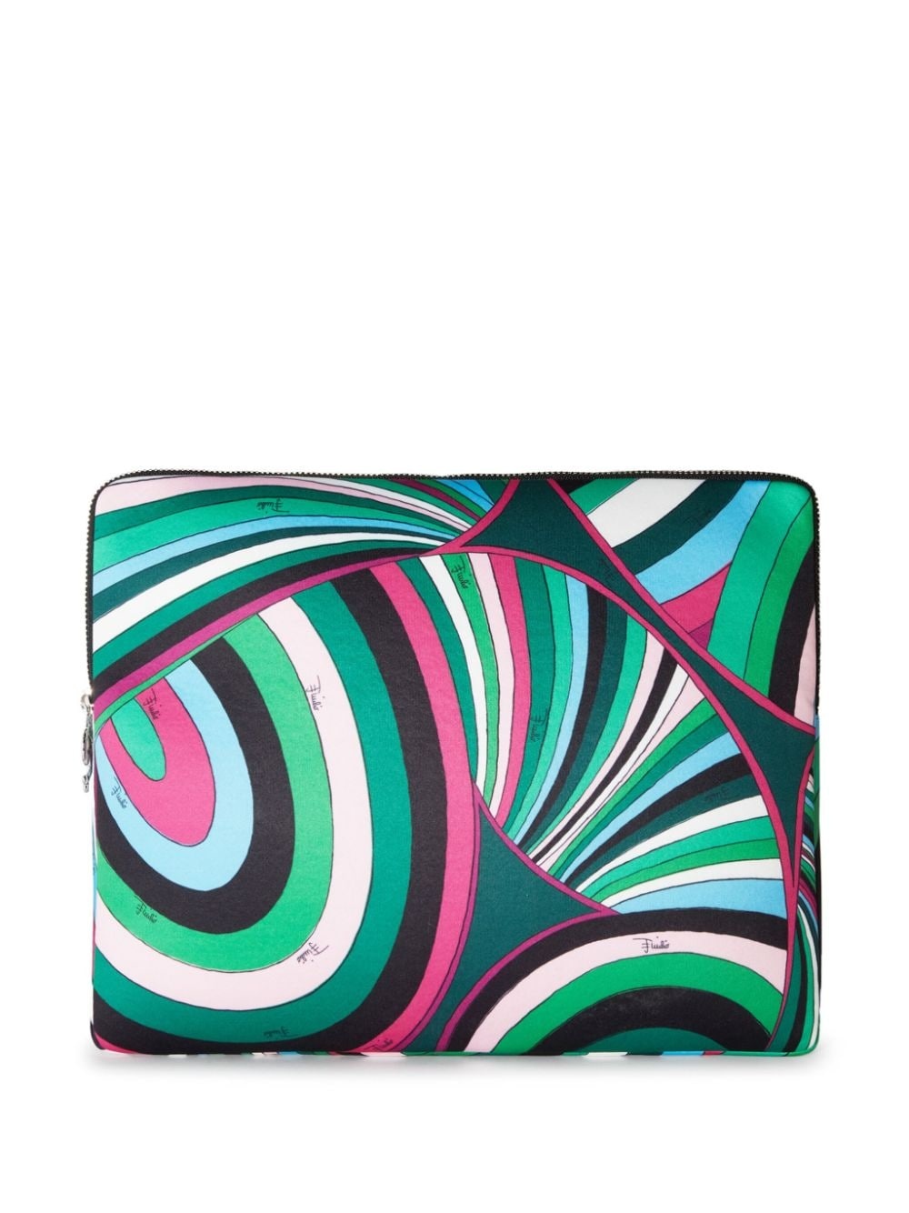 Marmo-print laptop case - 1