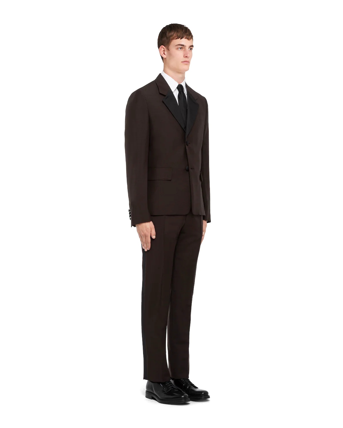 Single-breasted wool and mohair suit - 3