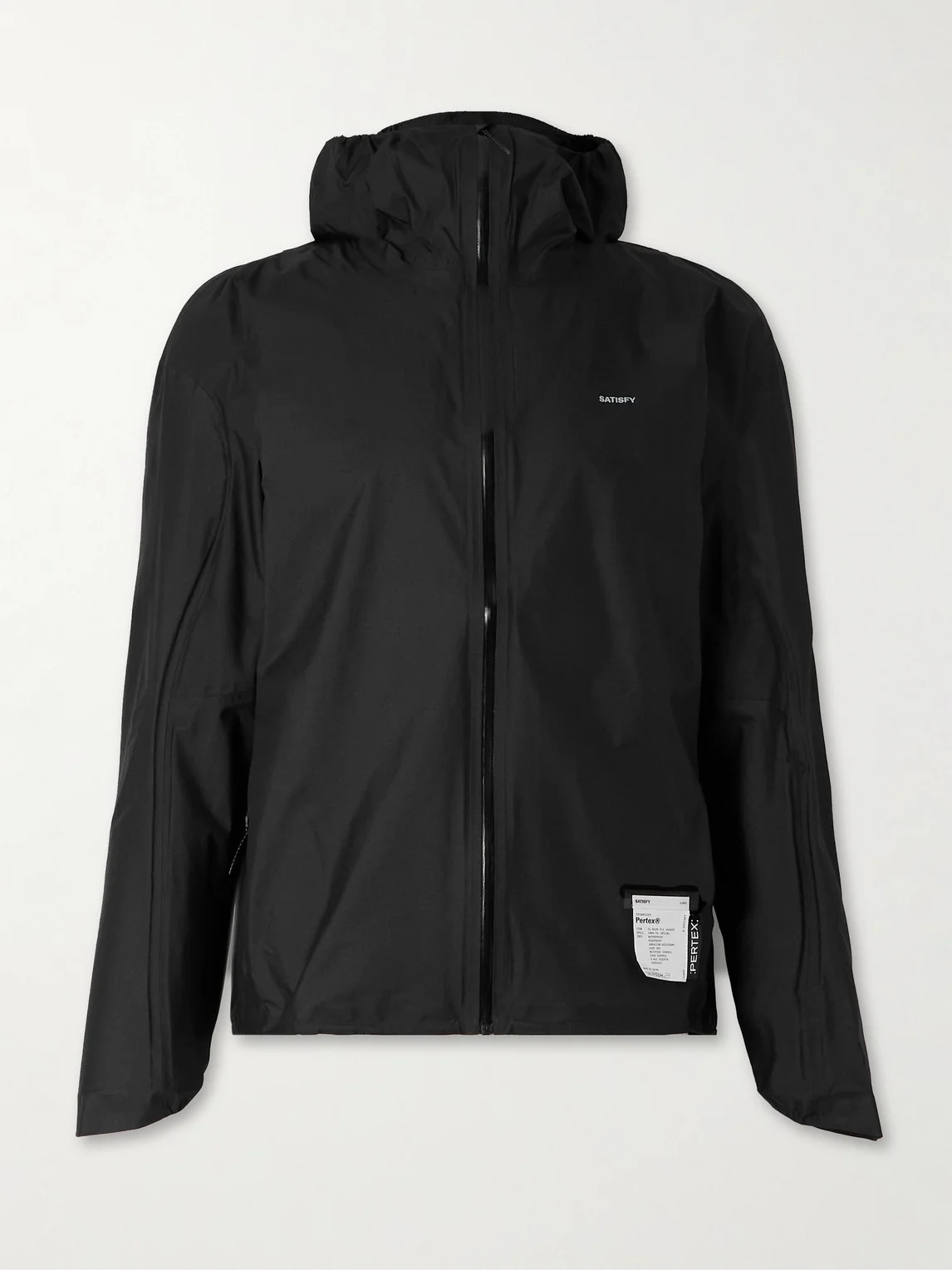 Rain Fly Hooded Logo-Printed PERTEX® Shield Air Jacket - 1
