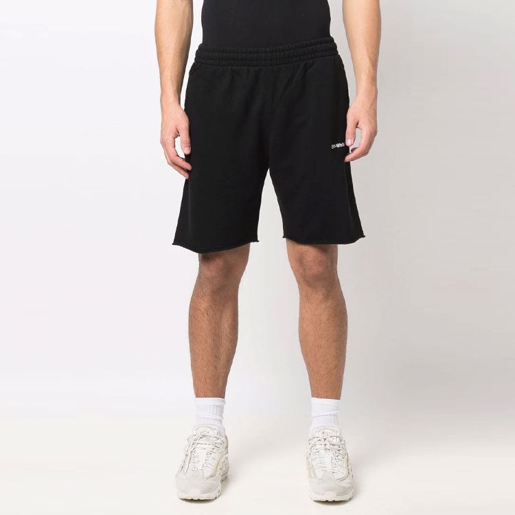 Off-White SS22 Sports Shorts Version Black OMCI006C99FLE0051001 - 2