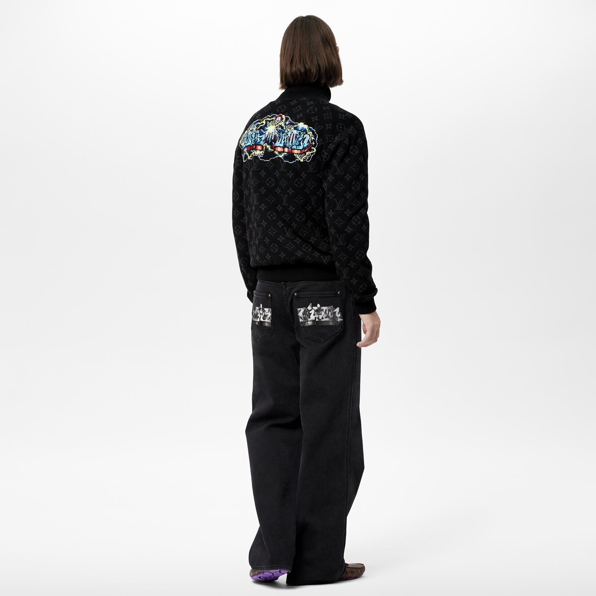 LV Graffiti Zipped Blouson - 4