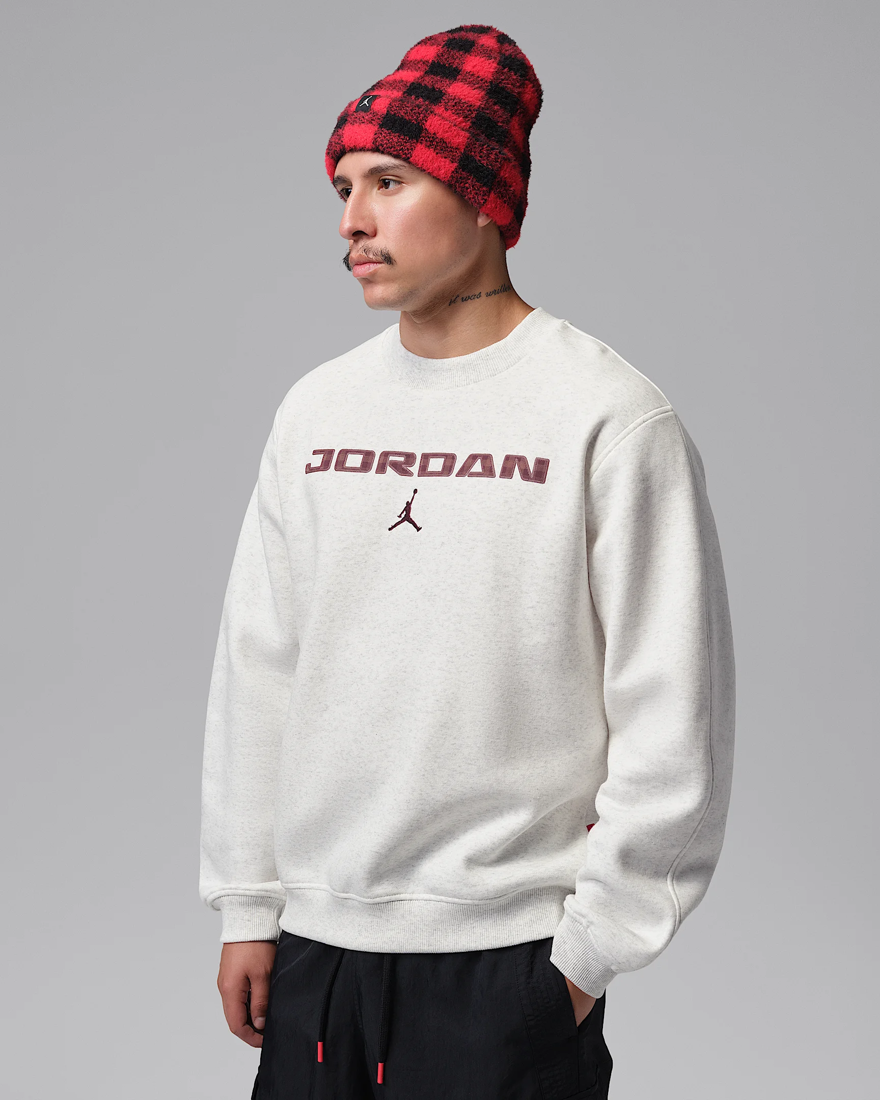 Jordan Brooklyn Men's Fleece Crew-Neck Sweatshirt - 1