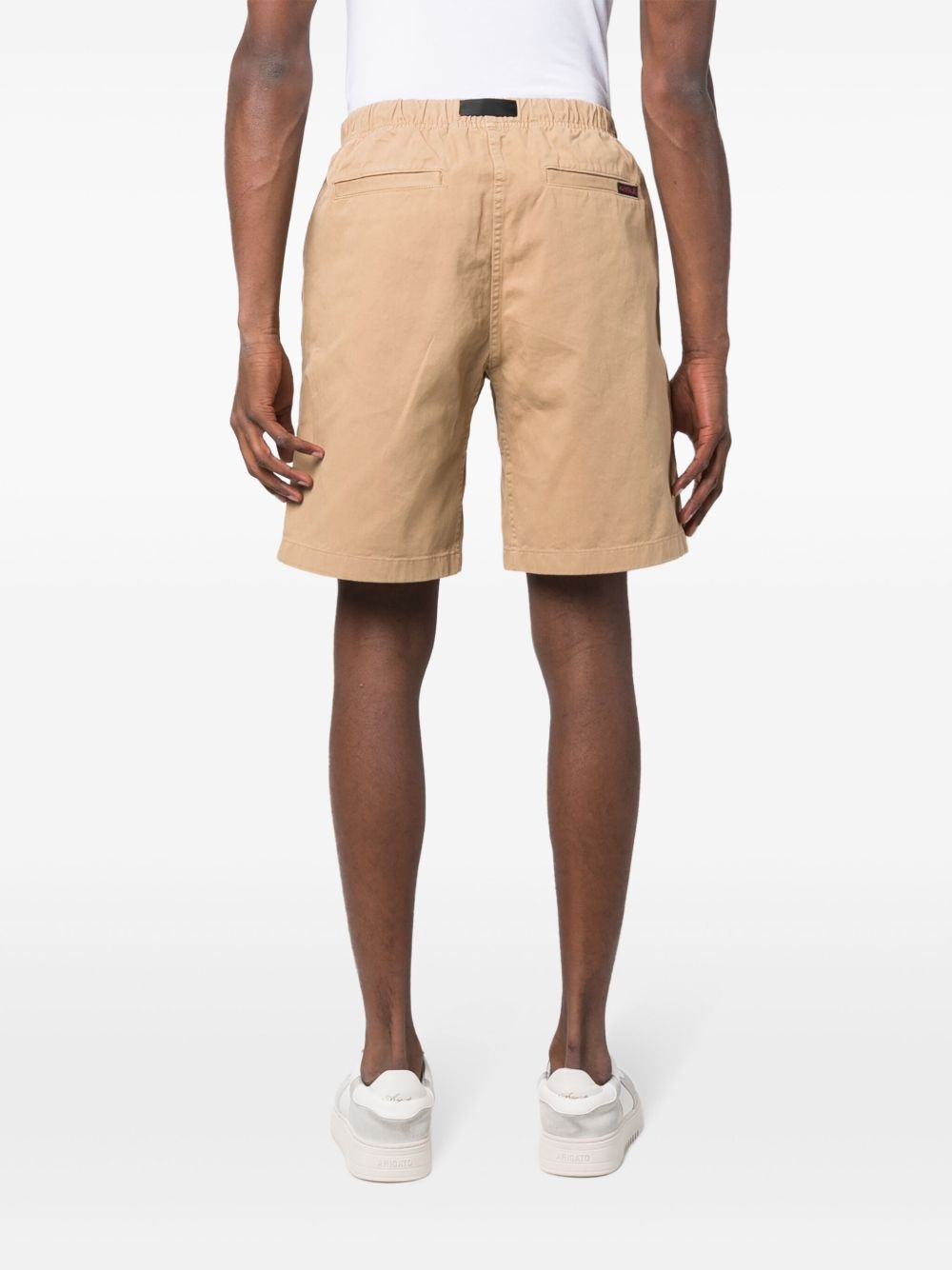 buckle-fastening waistband shorts - 4