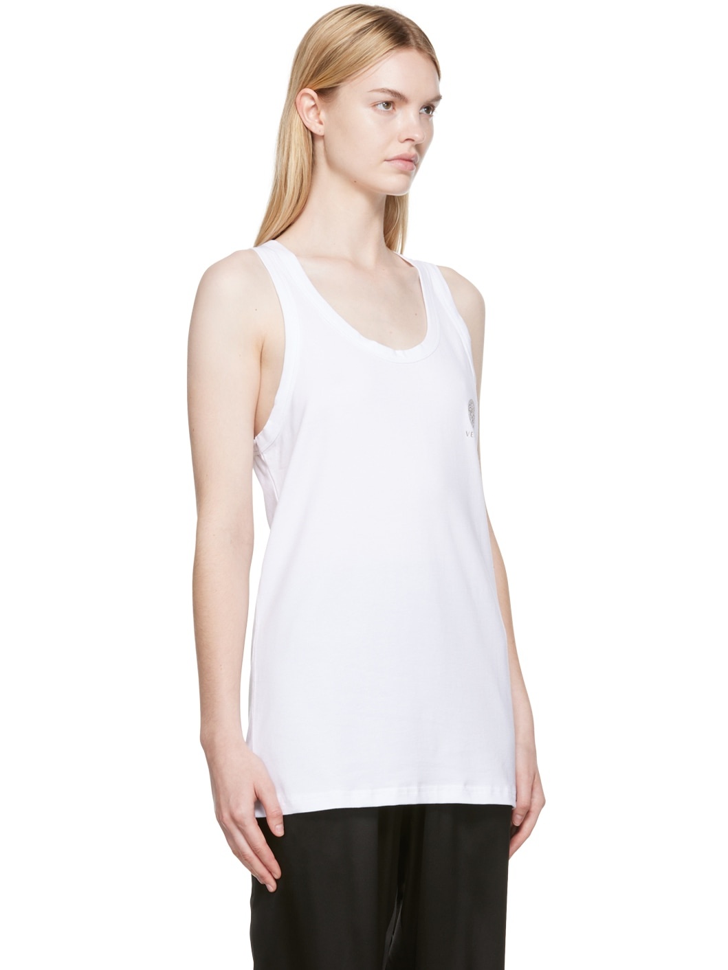 White Medusa Tank Top - 2