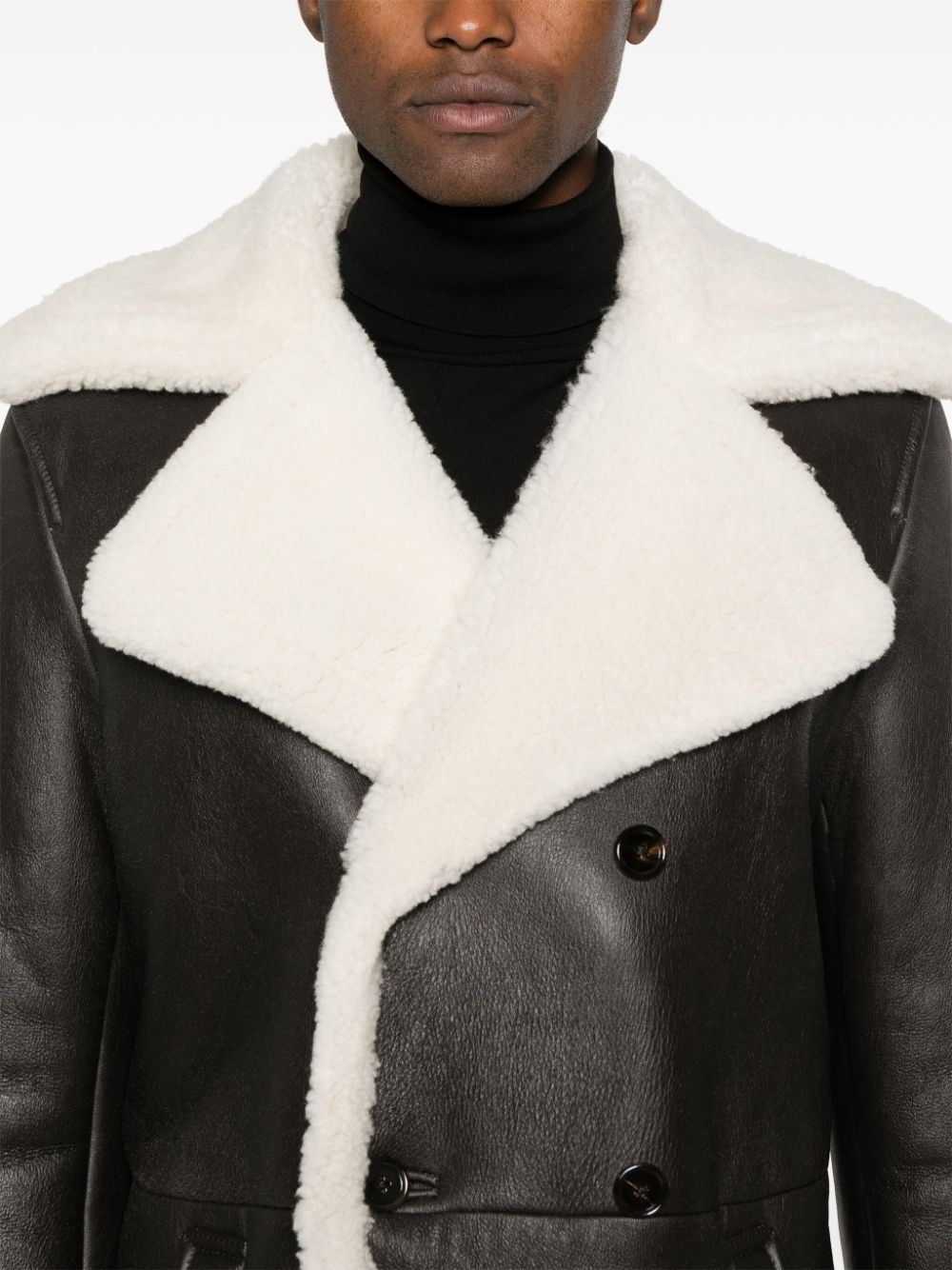 leather coat - 5