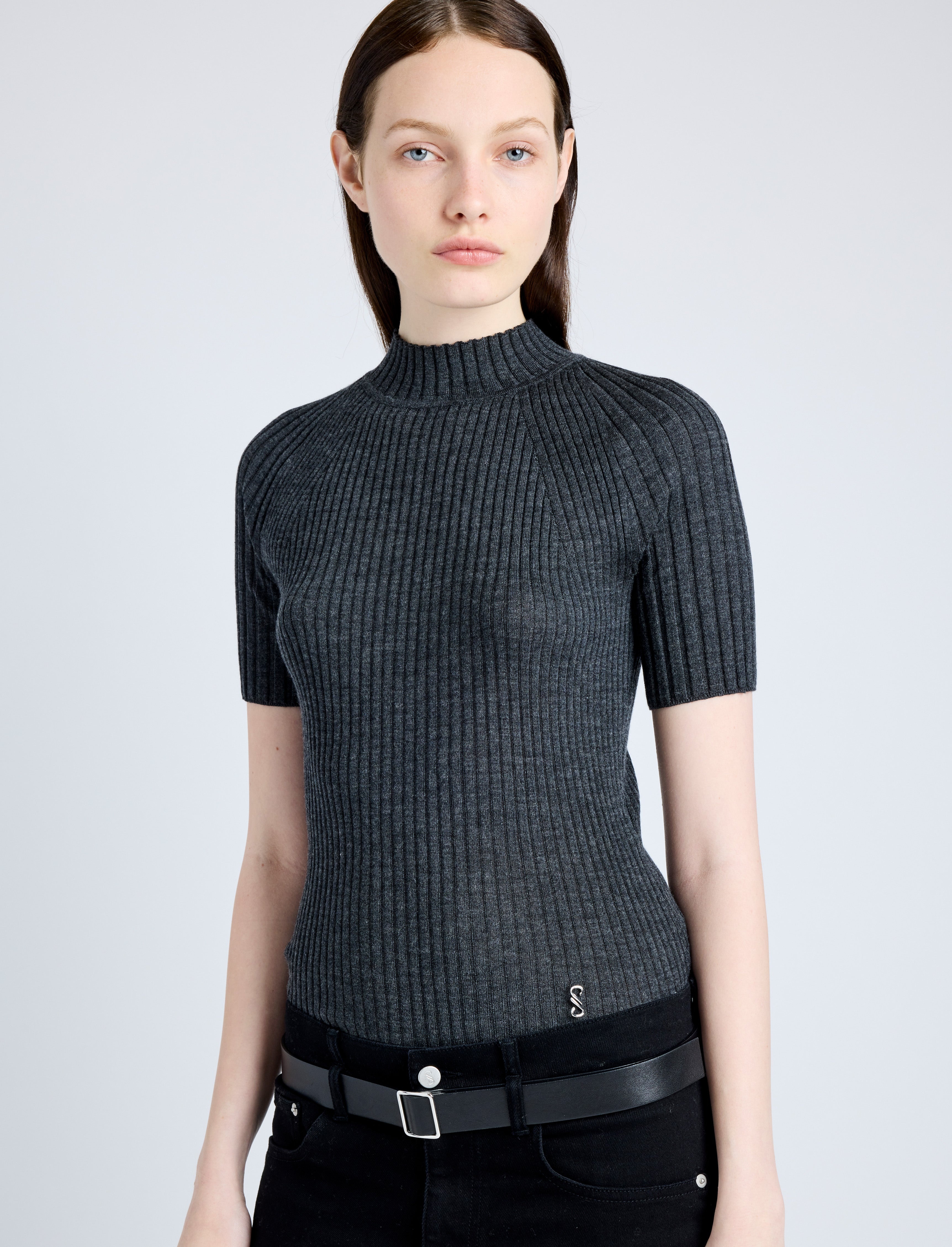 Jaden Top in Superfine Merino Silk - 6