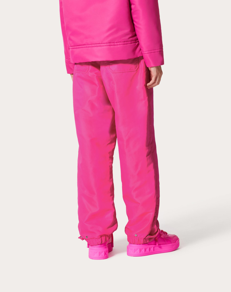 NYLON CARGO PANTS WITH STUD DETAIL 4