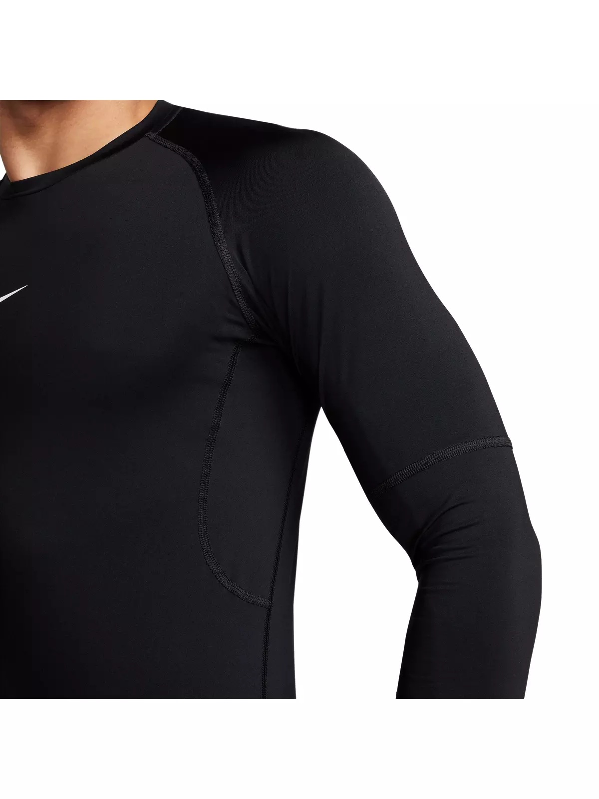 Pro Dri-FIT Slim Long-Sleeve Fitness Top-Black - 4