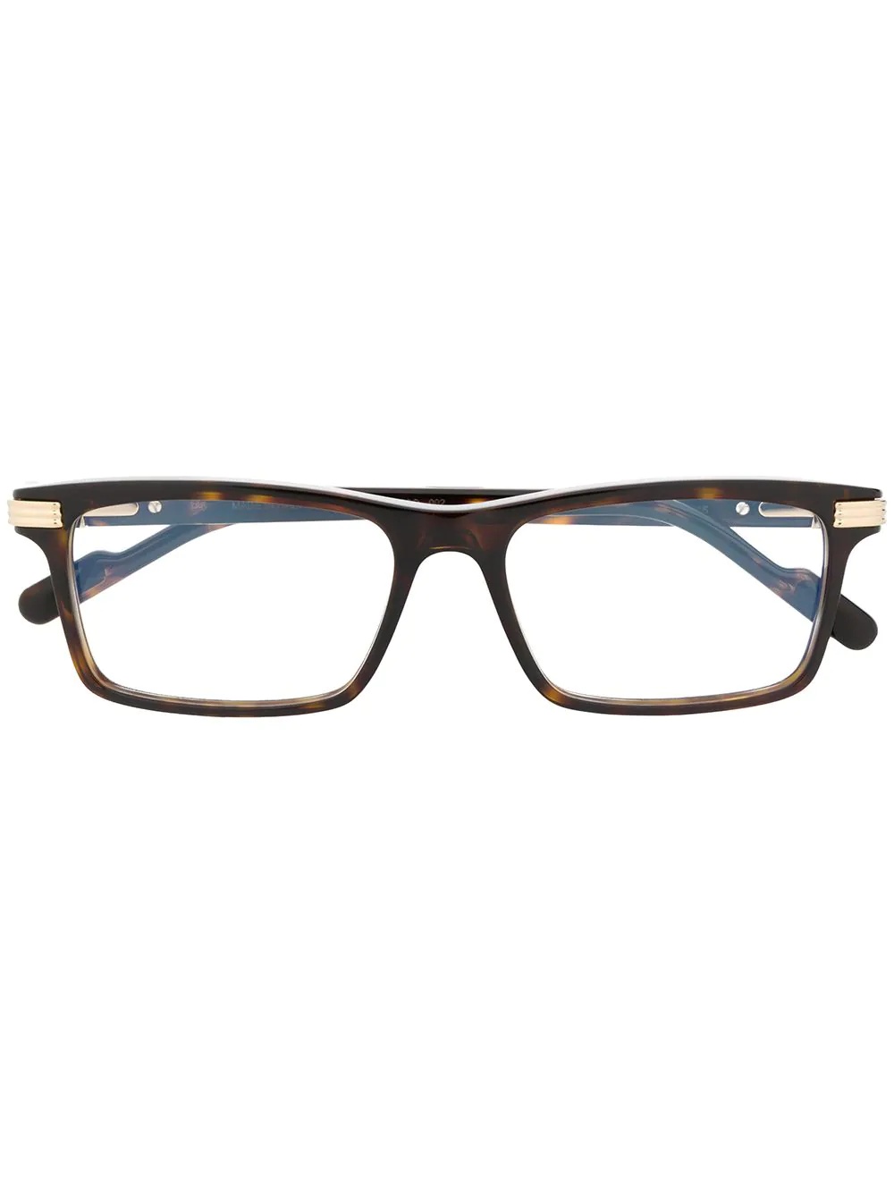 rectangular frame glasses - 1