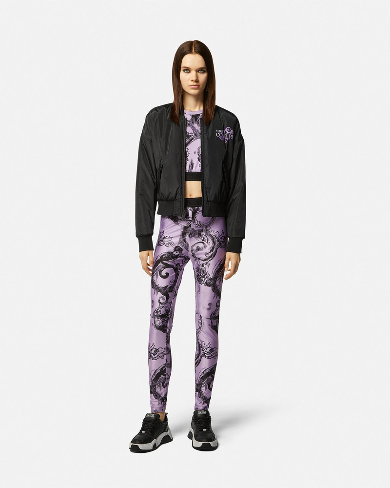 VERSACE JEANS COUTURE Logo Reversible Puffer Vest outlook