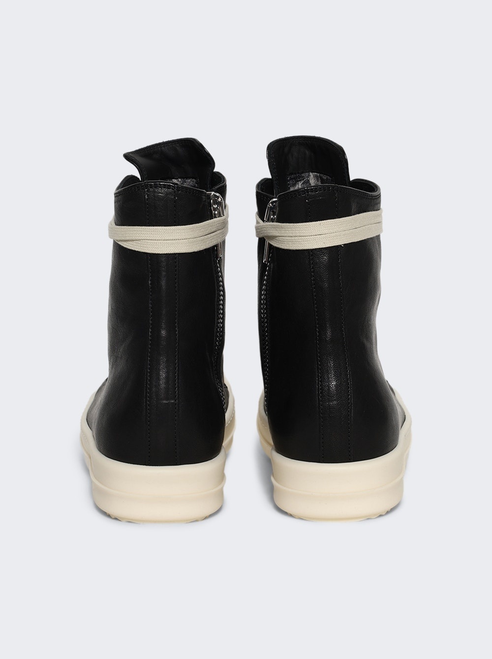 Hollywood High Top Sneakers Black And Milk - 4