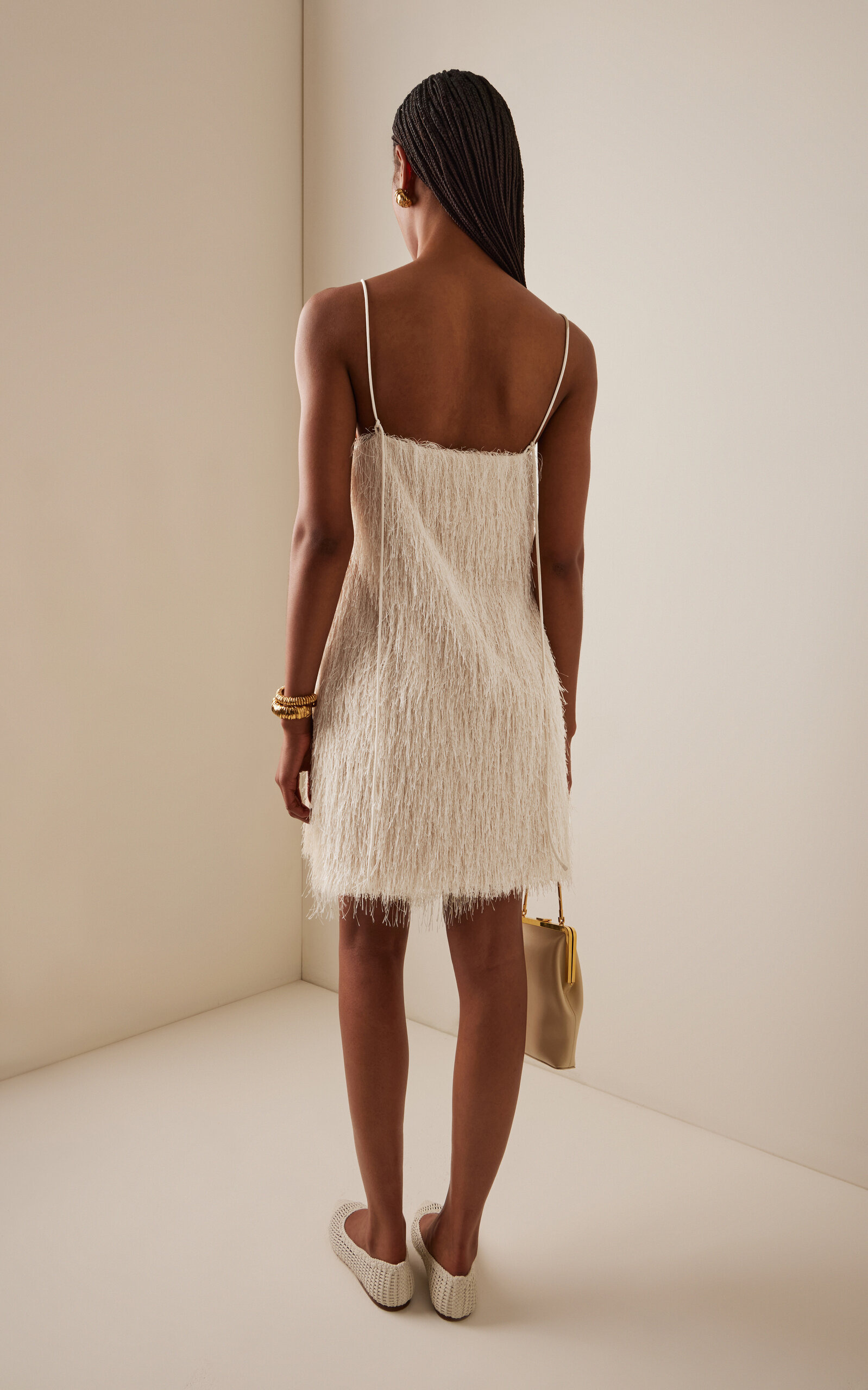 Exclusive Ledo Mini Dress ivory - 5