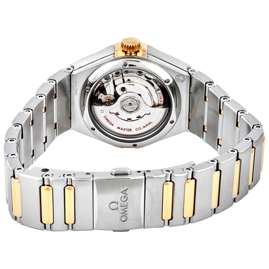 Omega Constellation Manhattan Automatic Chronometer Diamond Silver Dial Ladies Watch 131.25.29.20.52 - 3