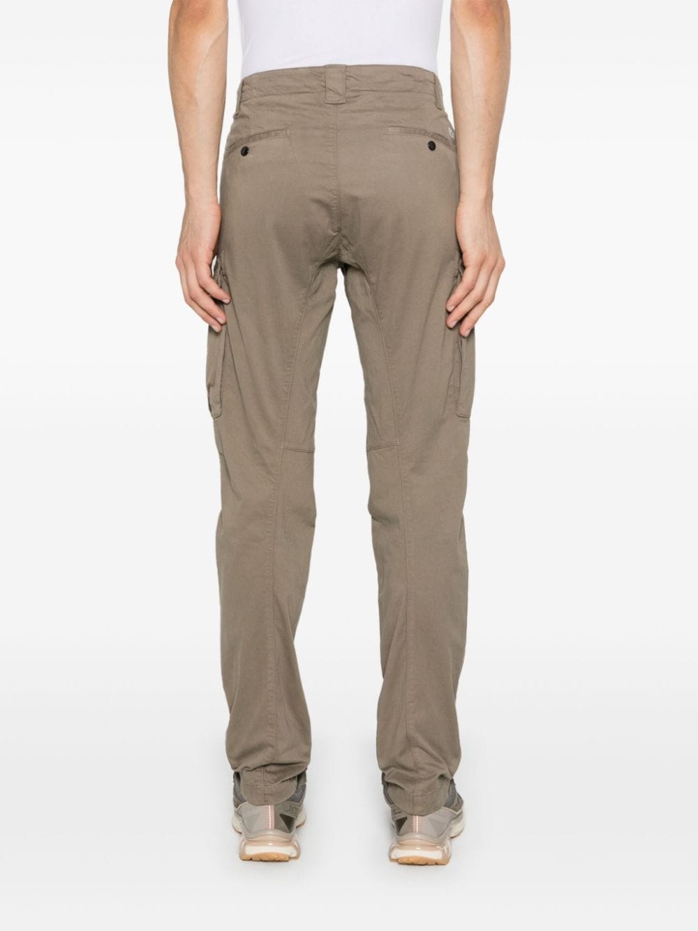 Lens-detailed trousers - 4