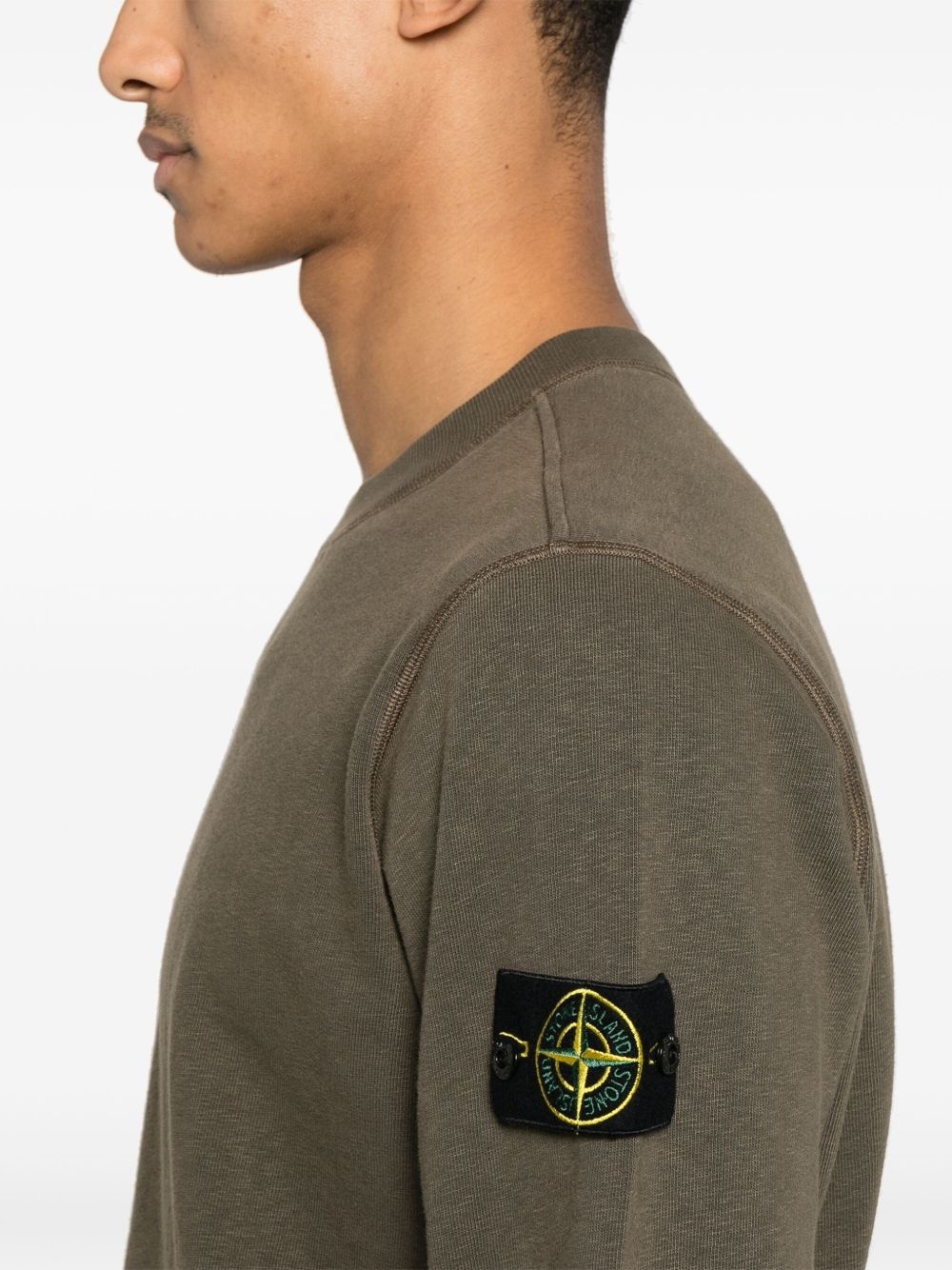 Compass-badge sweatshirt - 5