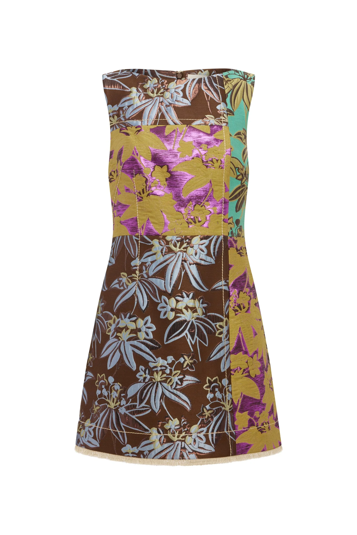 Bodie Jacquard Mini Dress - 1