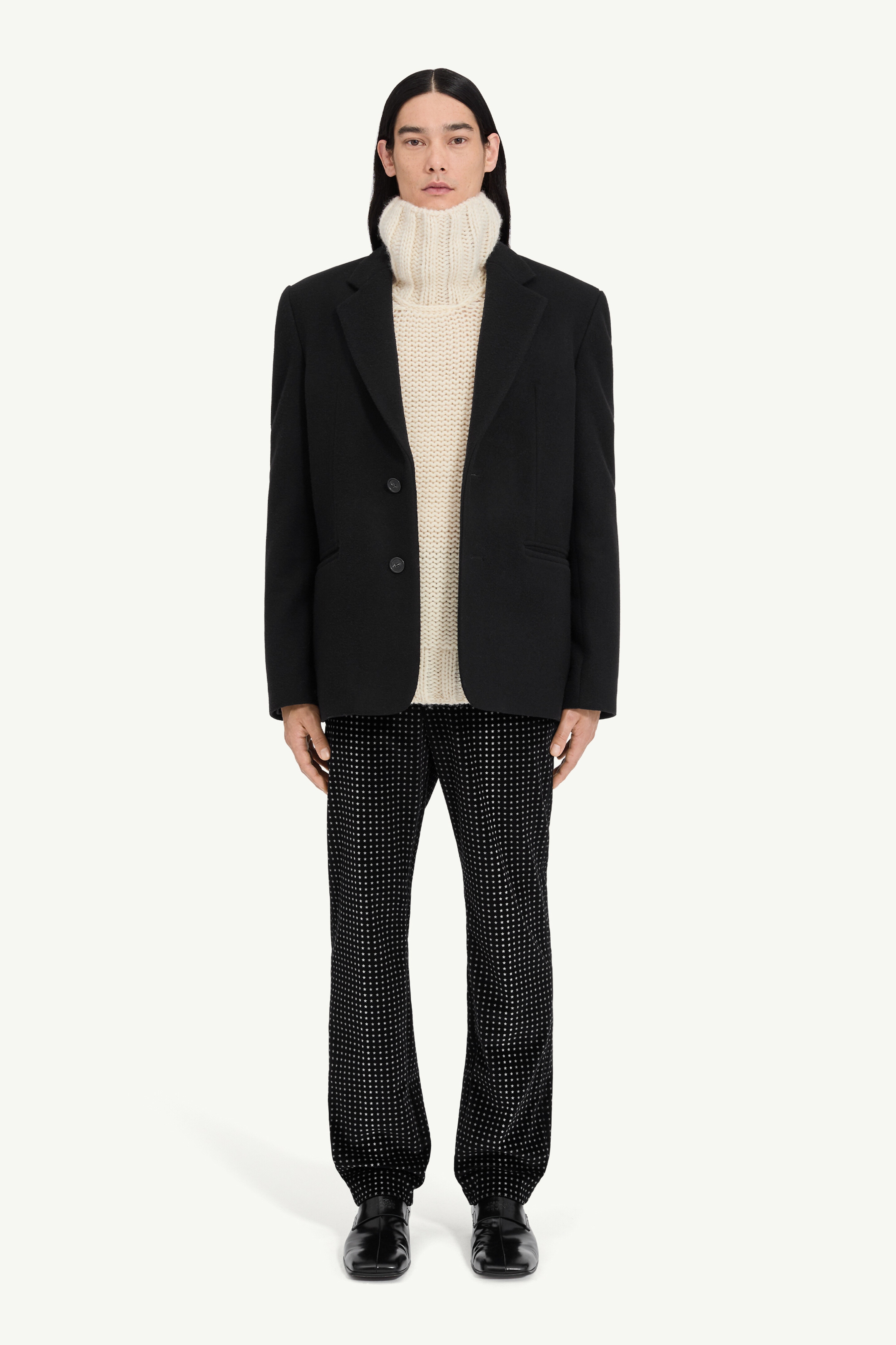 Wool blend blazer - 2