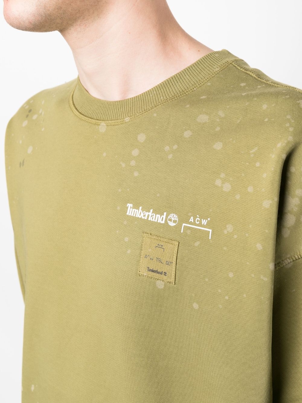 x Timberland faded-effect sweatshirt - 5