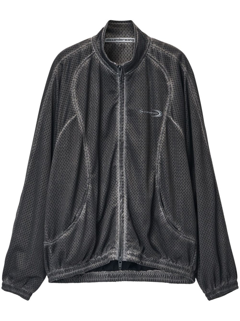 mesh track jacket 1