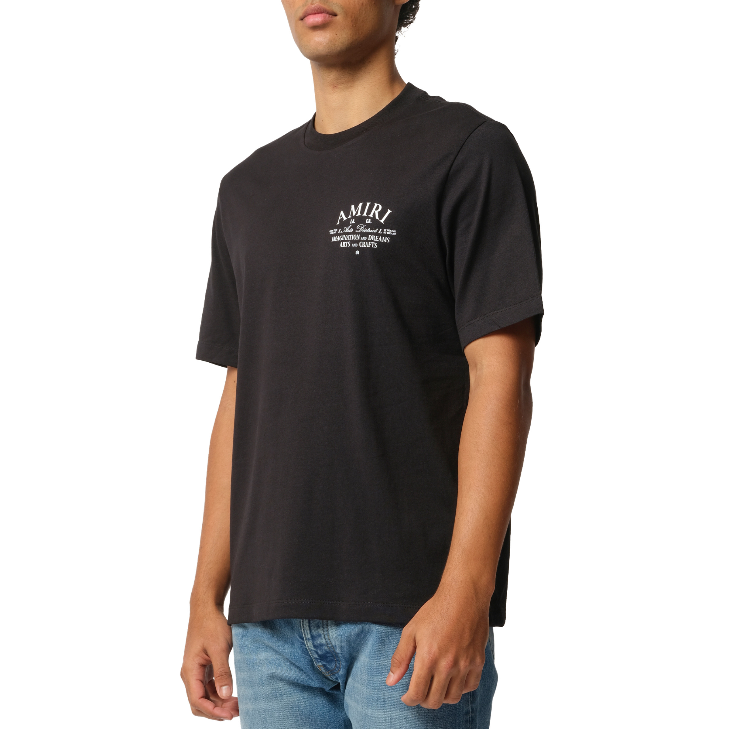 Amiri Arts District T-Shirt in Black/White - 5