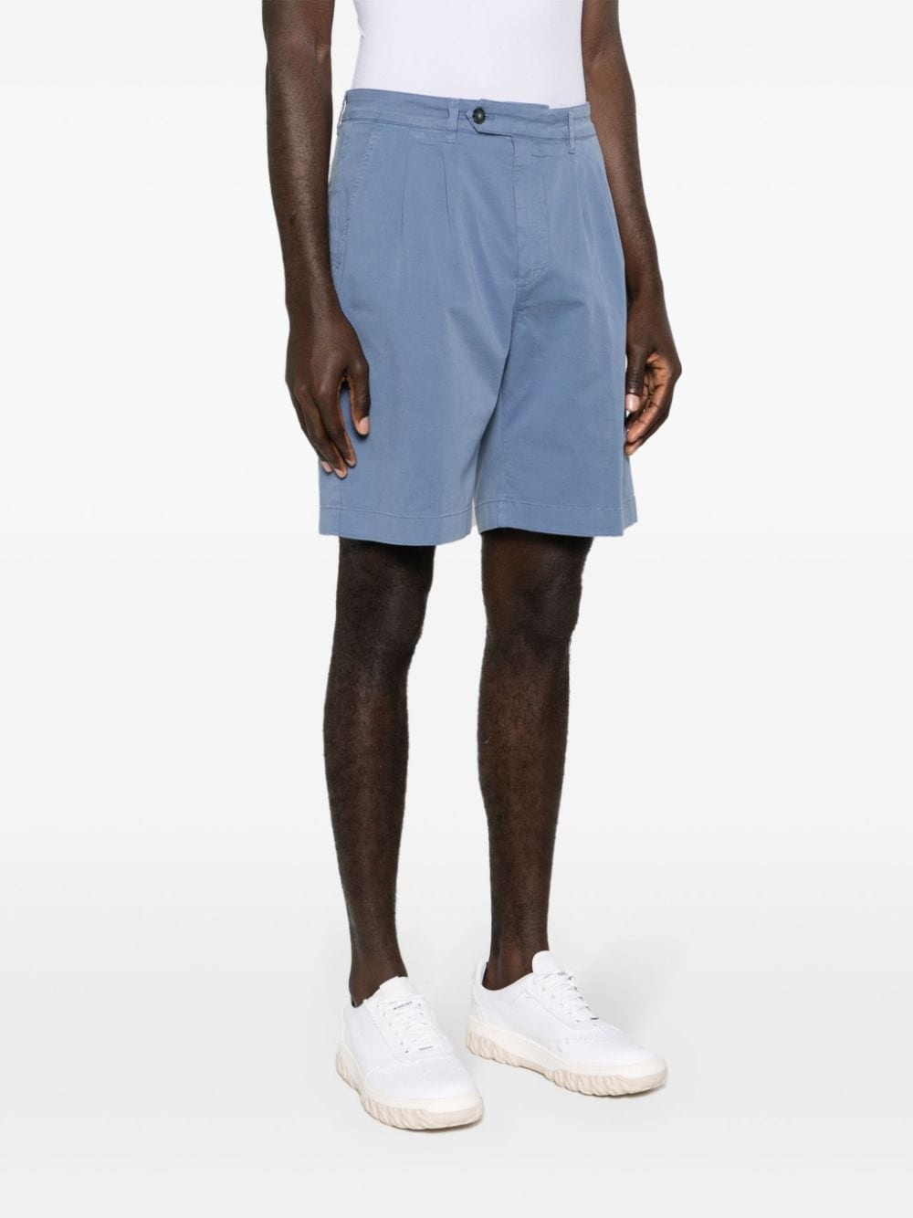 mid-rise chino shorts - 3