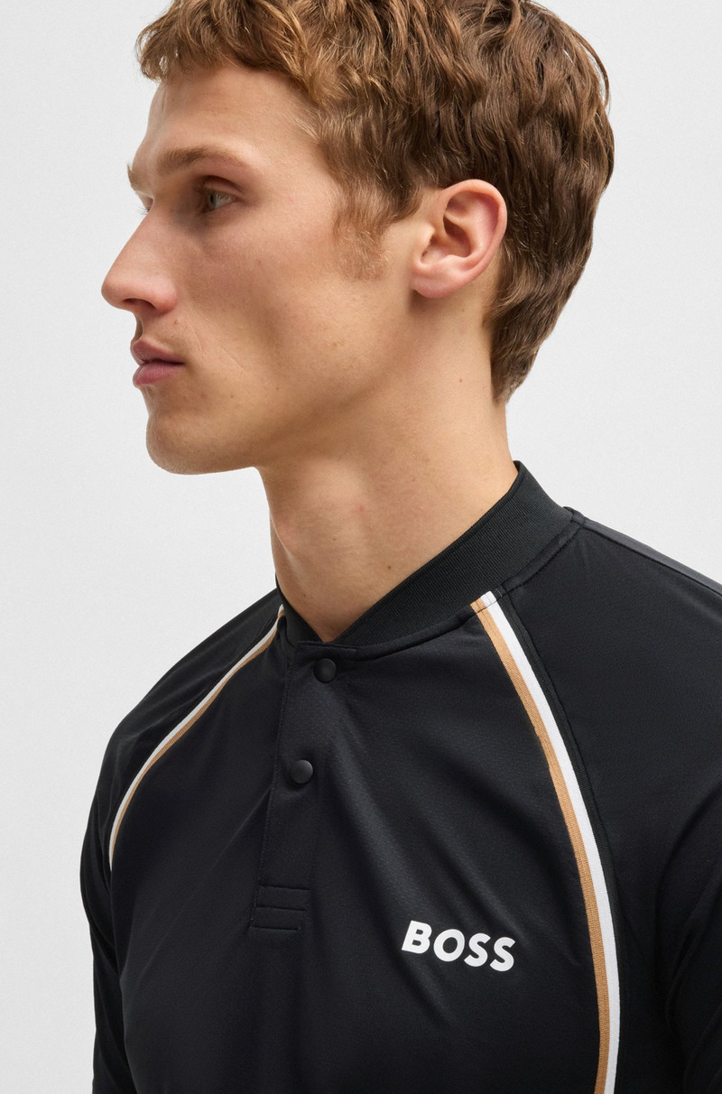 ACTIVE SLIM-FIT POLO SHIRT IN SUPER-STRETCH MESH 3