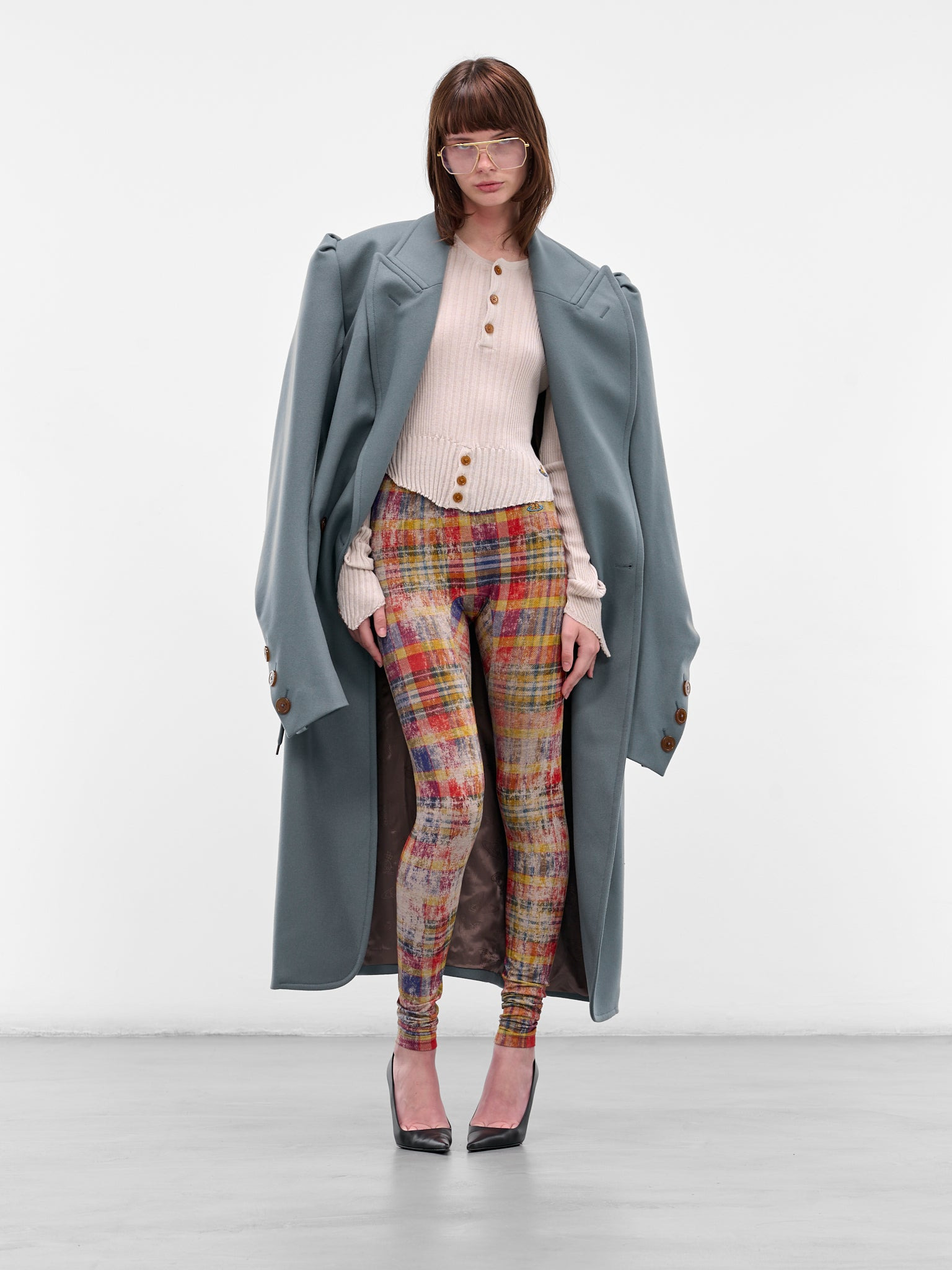 Gray DB Humphrey Long Coat - 6