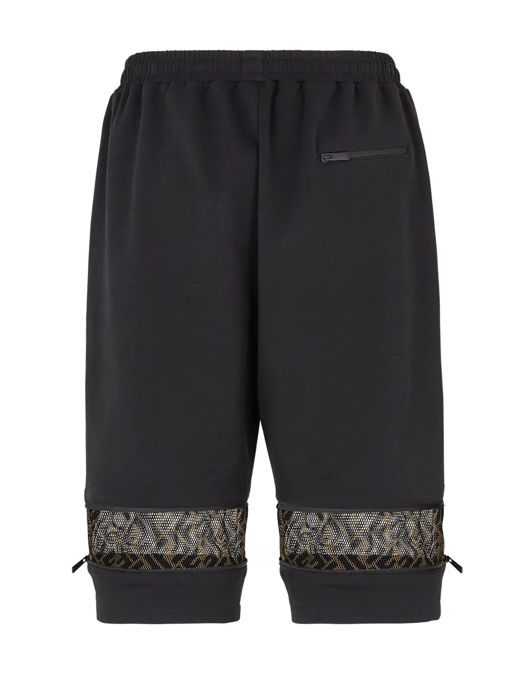 mesh-panel track shorts - 2