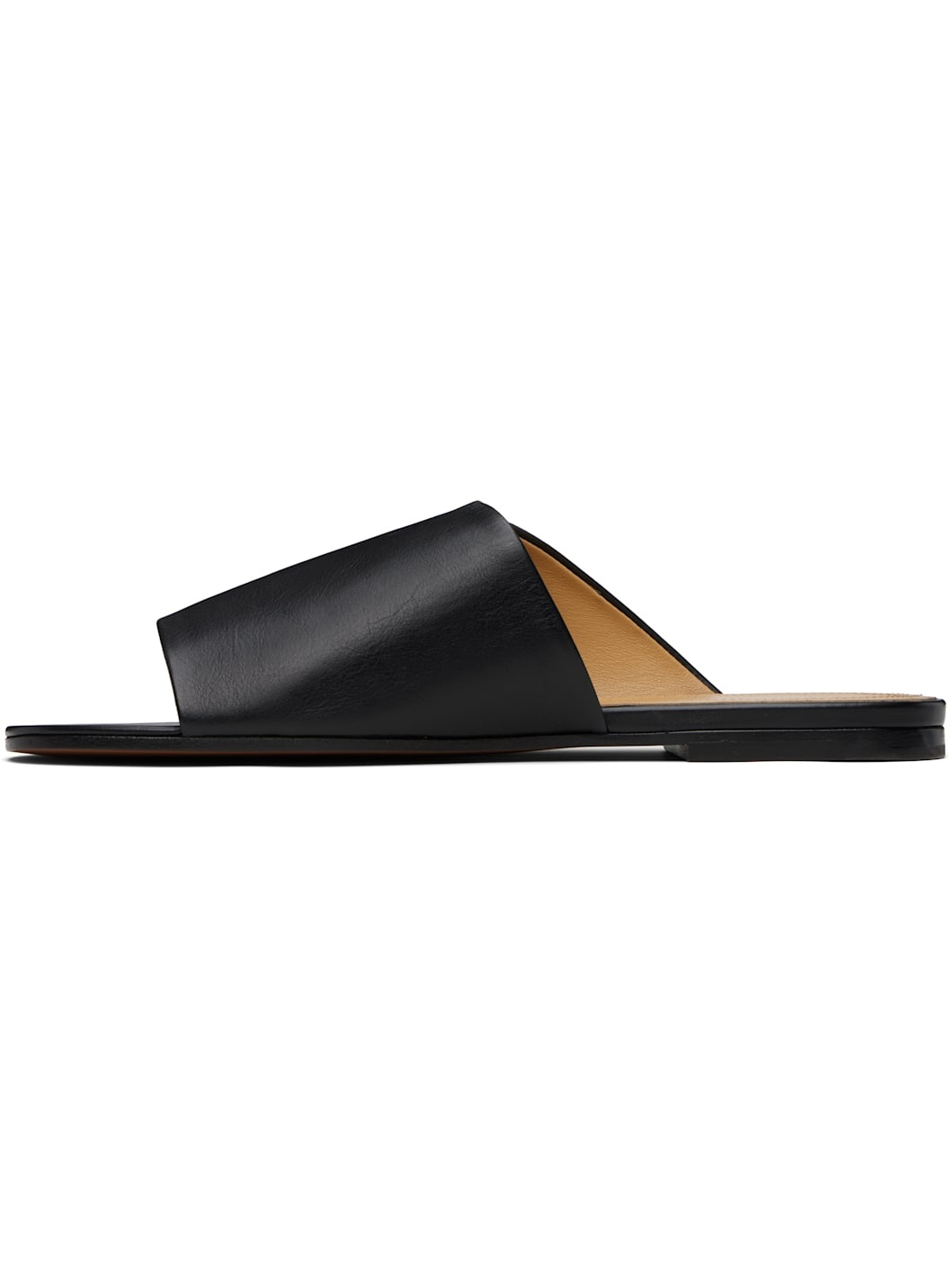 Black Signum Slipper Sandals - 3