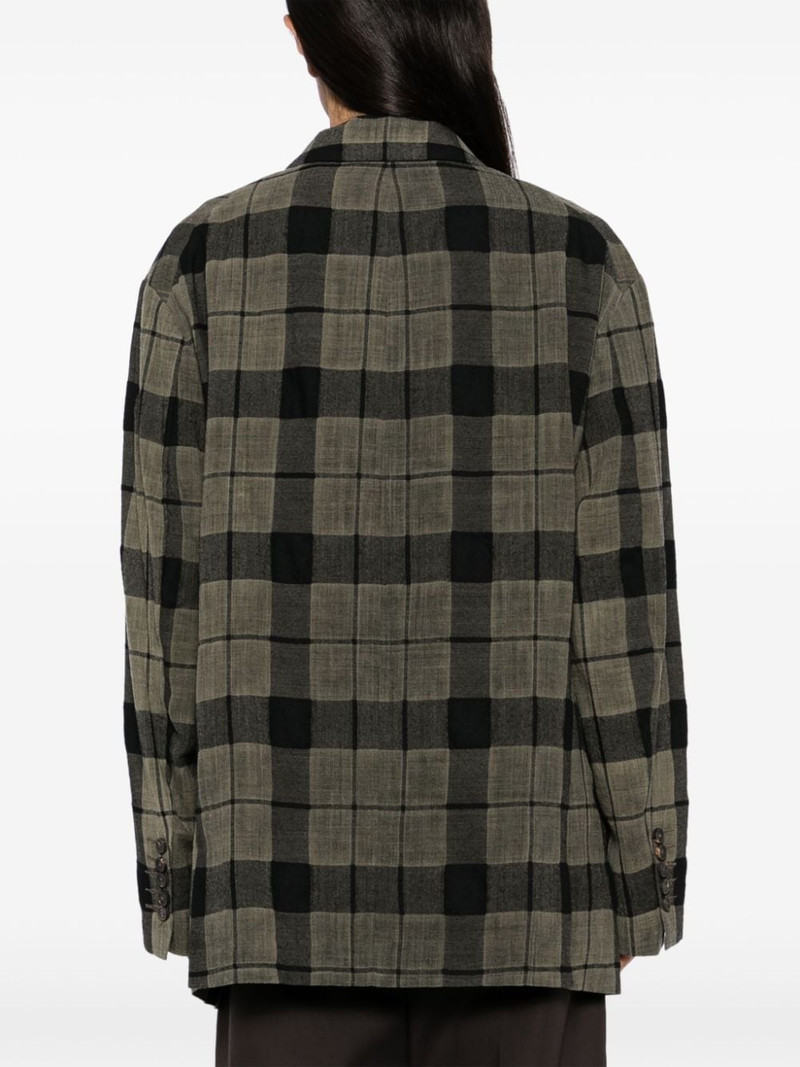 check pattern blazer 4