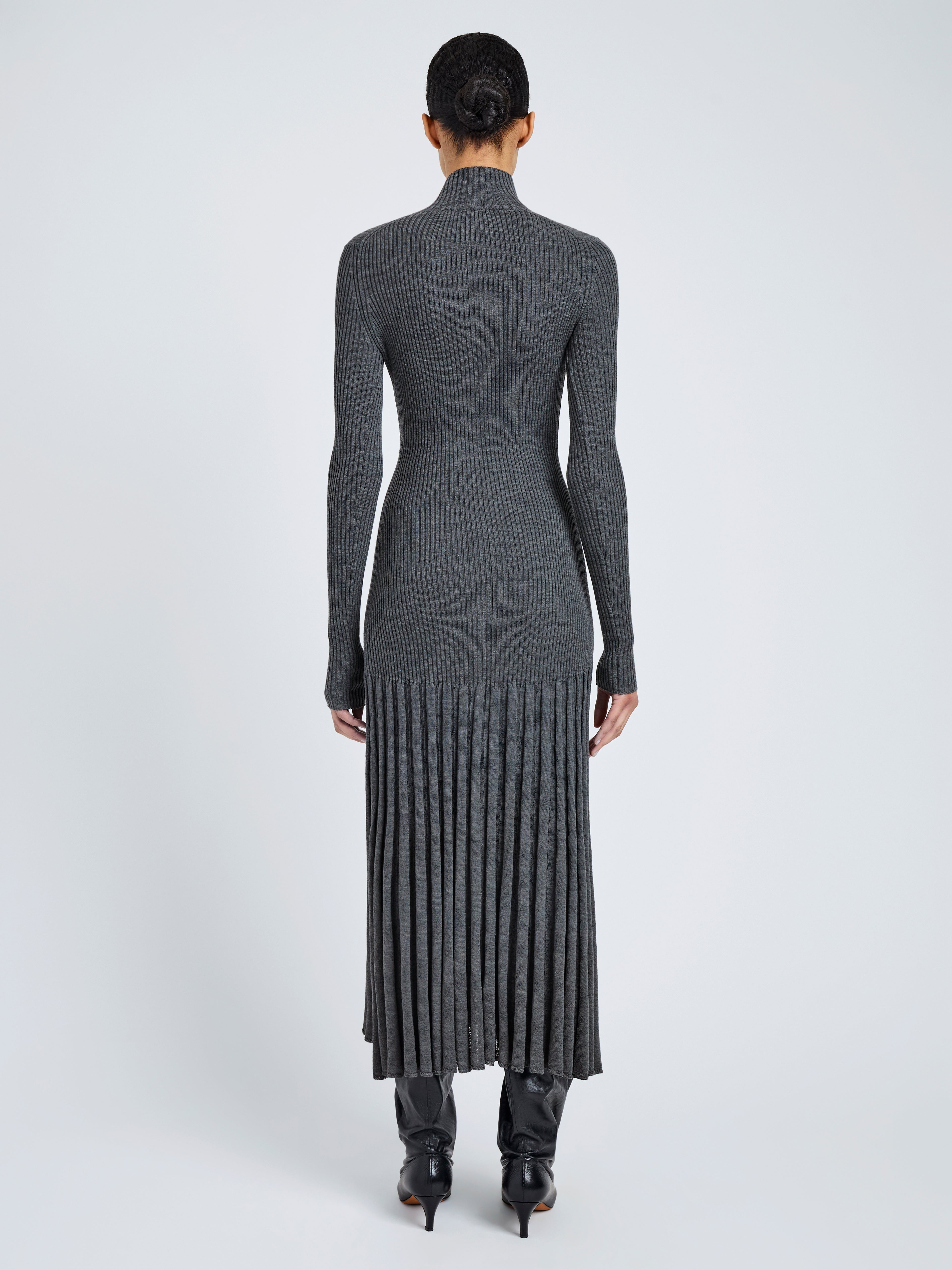 Jada Dress in Superfine Merino - 4
