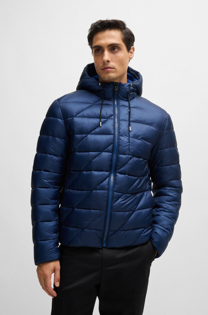WATER-REPELLENT JACKET WITH DOUBLE B MONOGRAM 2