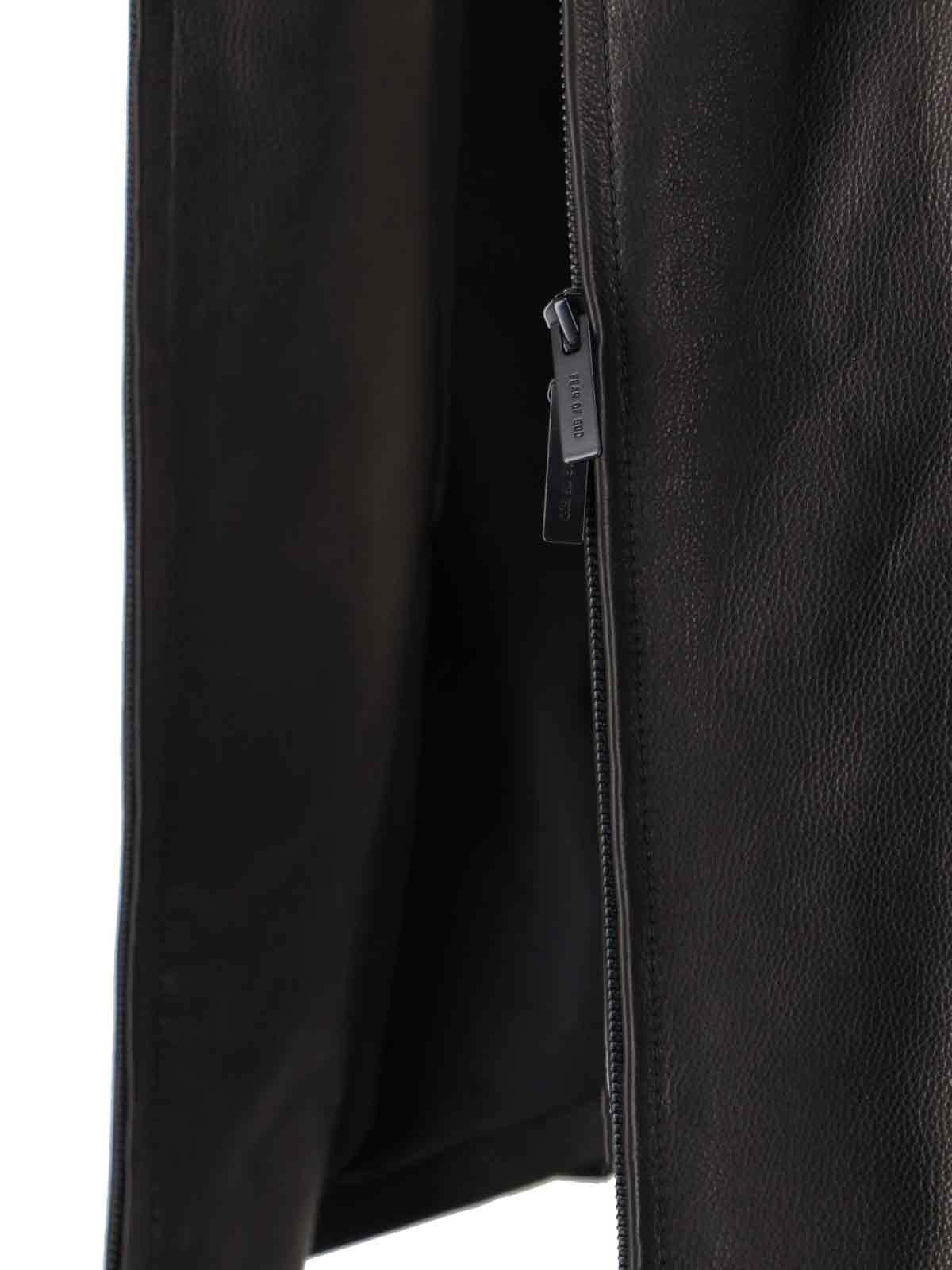 CALF LEATHER JACKET - 5