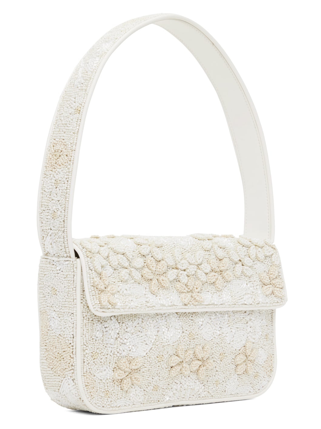 White & Off-White Tommy Beaded Bag - 2